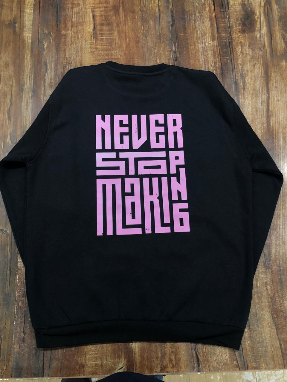 Swet Shirt With DTF Sticker