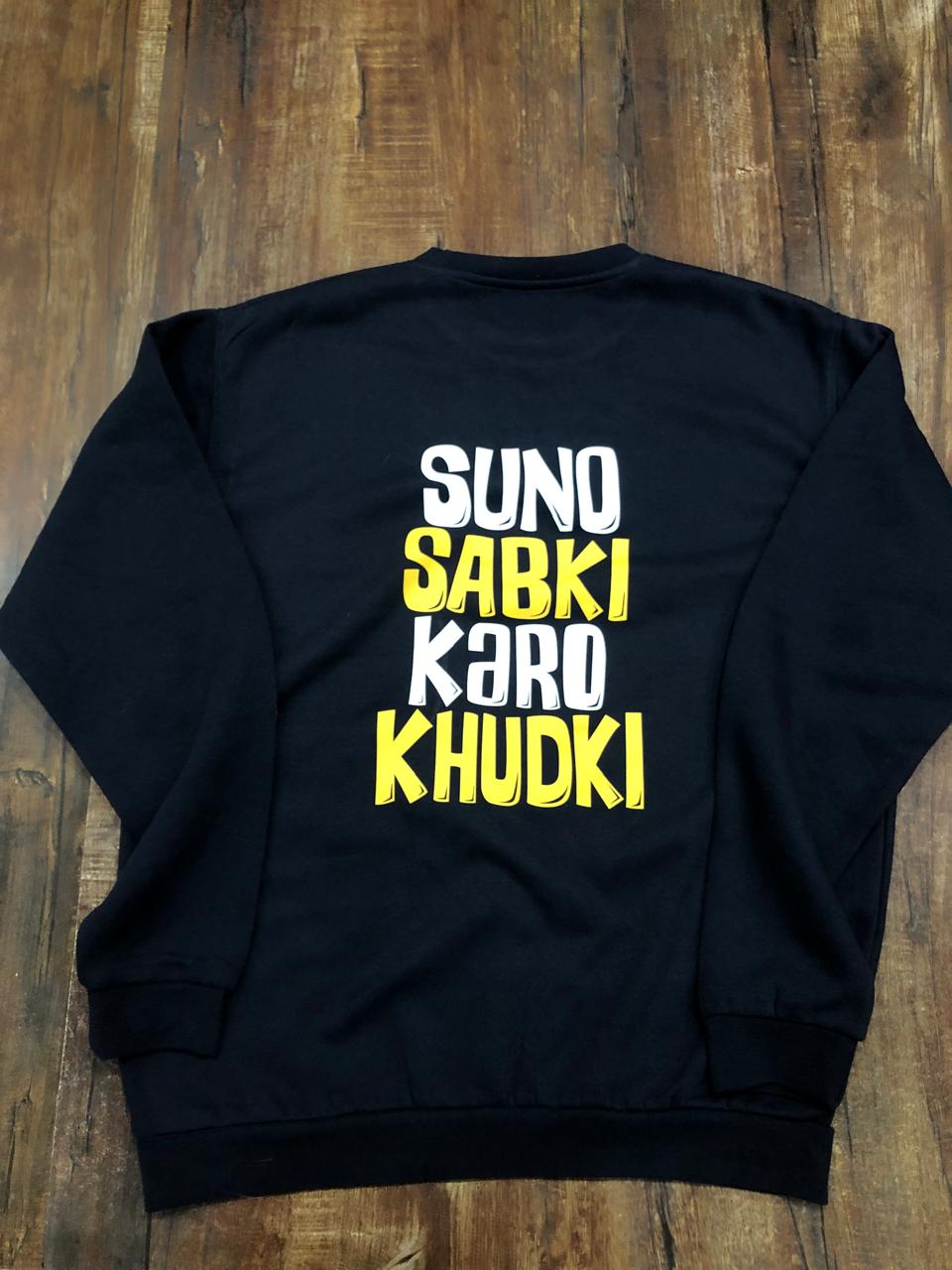 Swet-Shirt With DTF Sticker